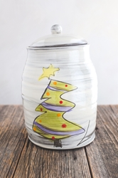 Christmas Tree Jar 