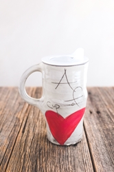 Love (heart) Travel Mug 