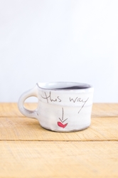 This Way Mini Mug 