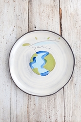 World Peace Round Plate (Small/Large) 